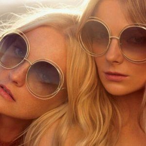 E_1 - $1740 Chloe Flash K Gold/Brown Shaded Limited Ed…